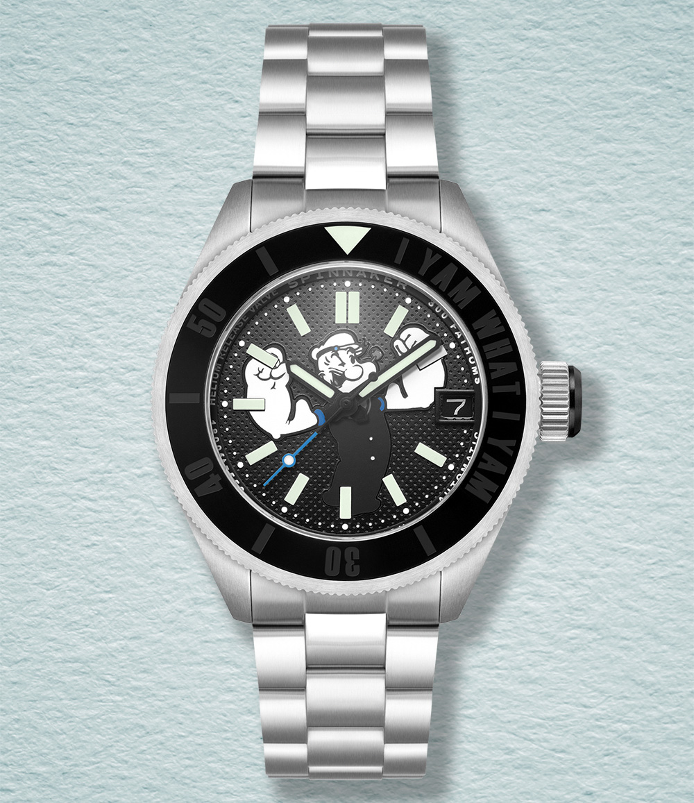 Spinnaker Piccard Automatic Popeye Forearm Fury Limited Edition