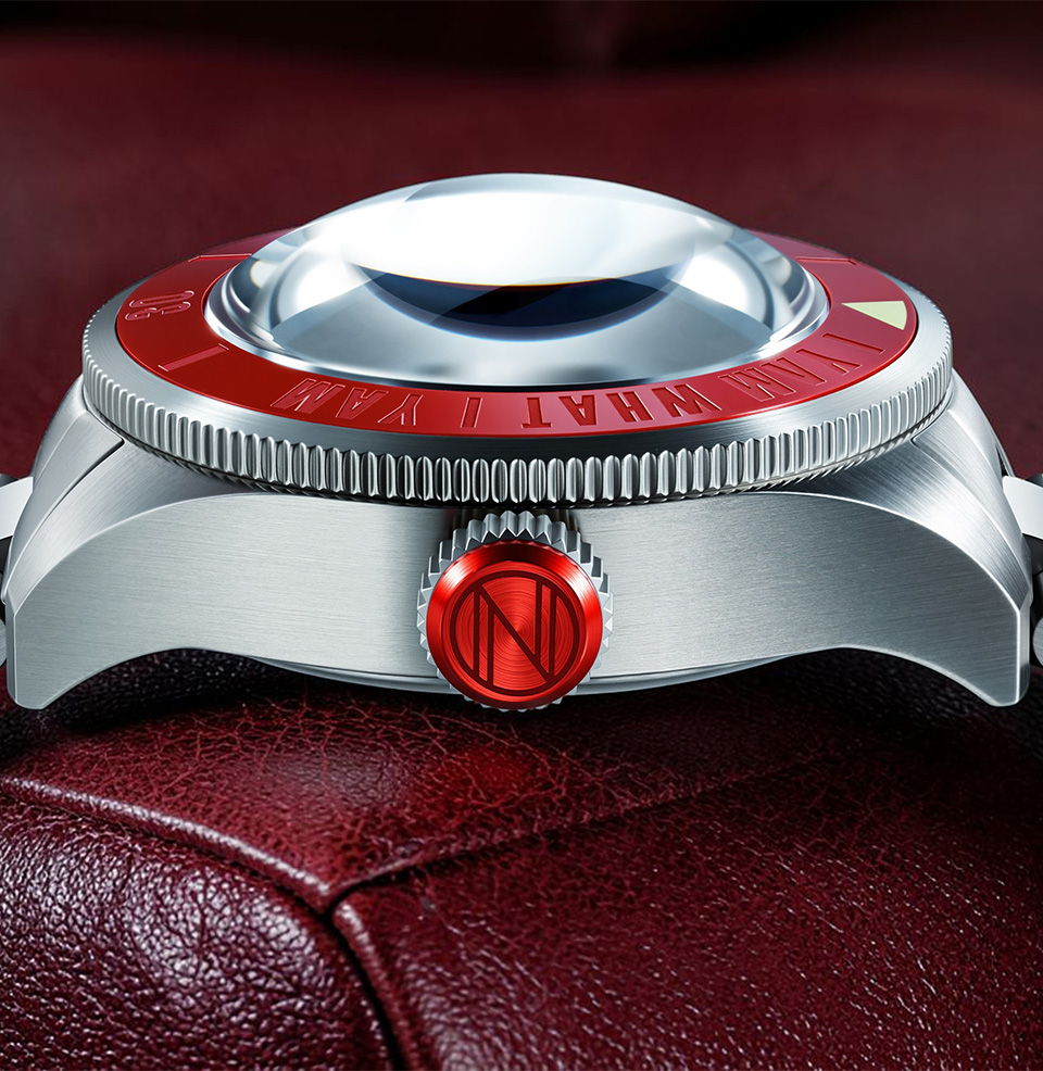 Spinnaker Piccard Automatic Popeye Forearm Fury Limited Edition Super-Domed Sapphire Crystal