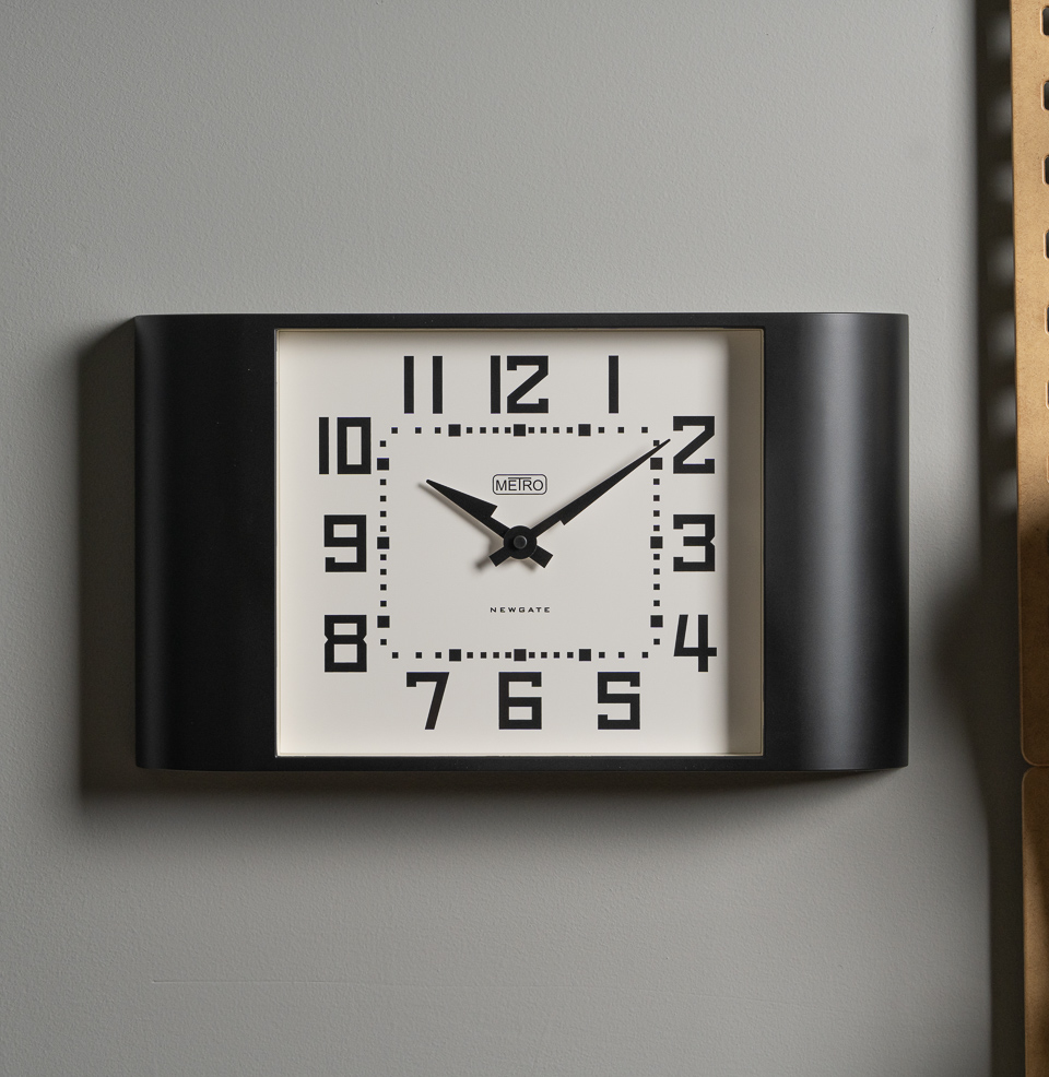 Metro Wall Clock The Metro Wall Clock