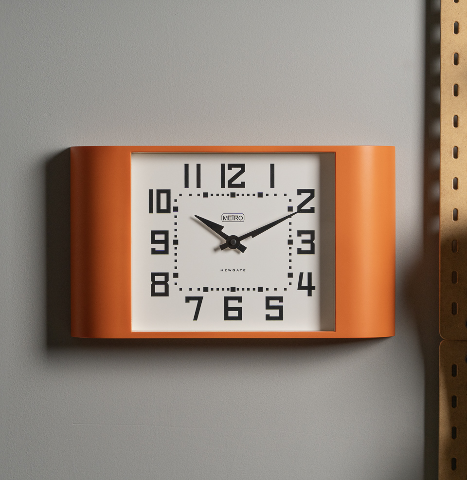 Metro Wall Clock The Metro Wall Clock