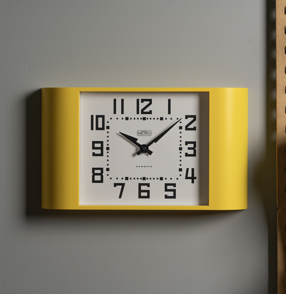 Metro Wall Clock The Metro Wall Clock