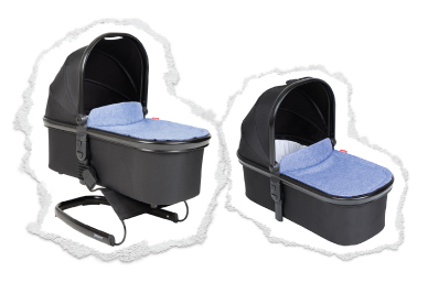 keep your newborn high & close with snug™ carrycot