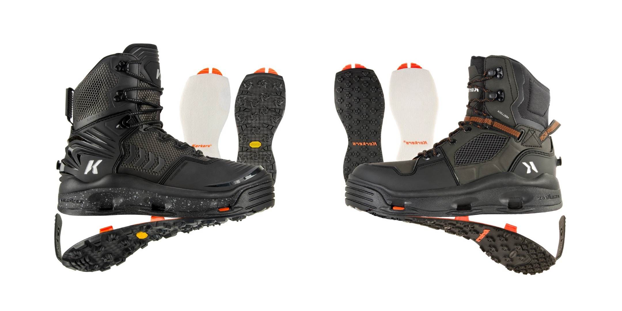 Shop Korkers Wading Gear: Boots, Soles, and More