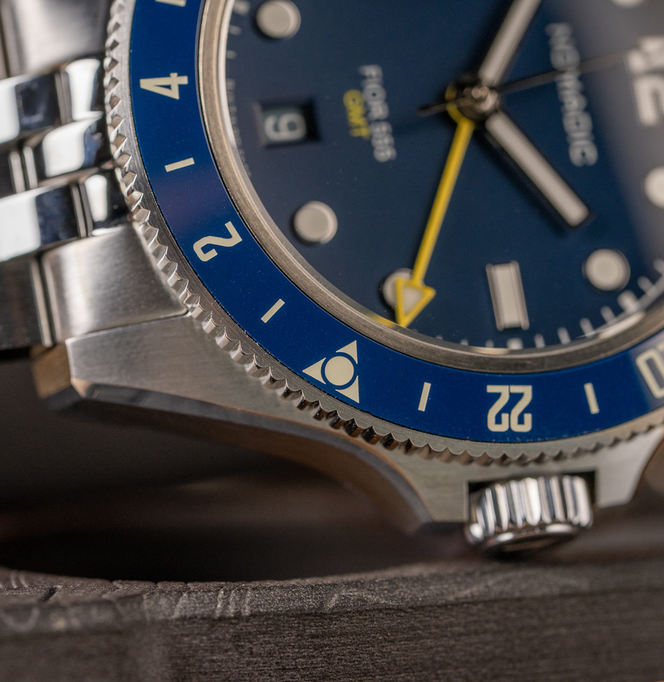 Fior 555 GMT Watch Collection 48 click bezel