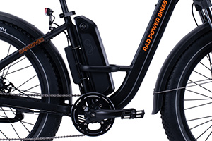 RadRover Step-Thru Electric Fat Bike Version 1key feature 8