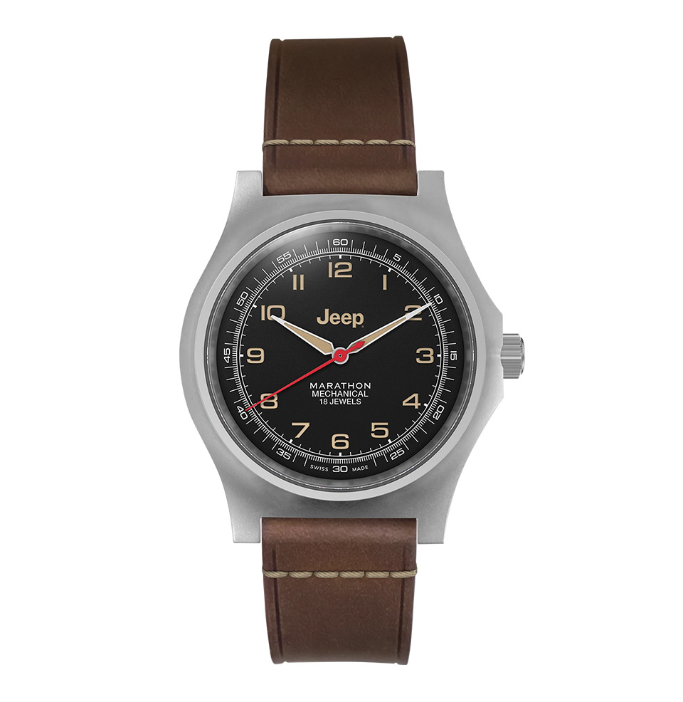 Marathon x Jeep® 41mm Willys — Officer's Field Watch The SSGPM