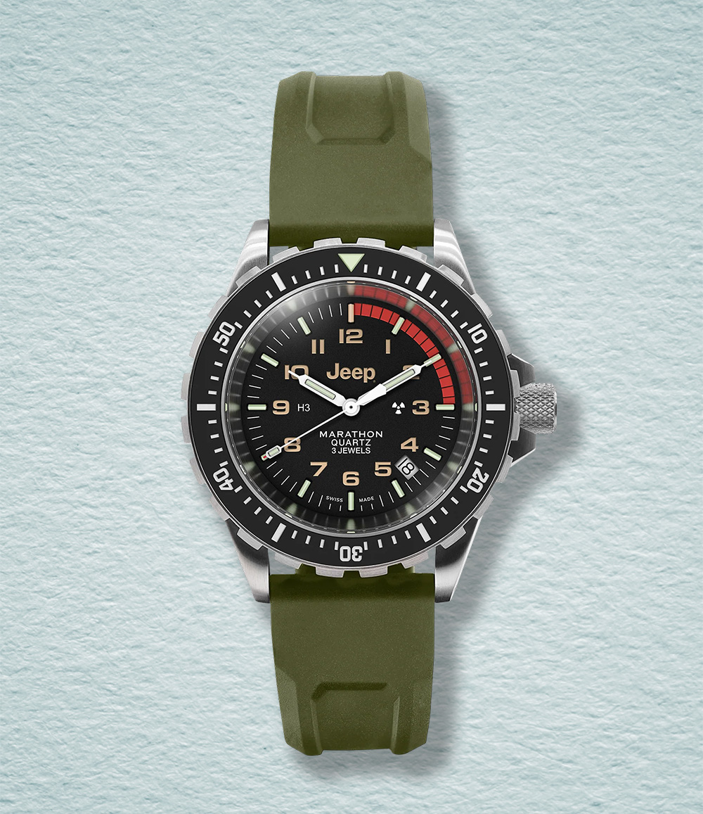 Marathon x Jeep® 41mm Rubicon — Diver's Watch