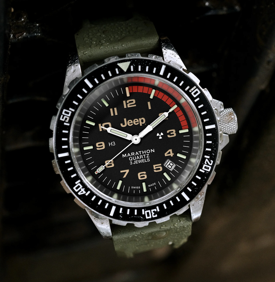 Marathon x Jeep® 41mm Rubicon — Diver's Watch The TSAR