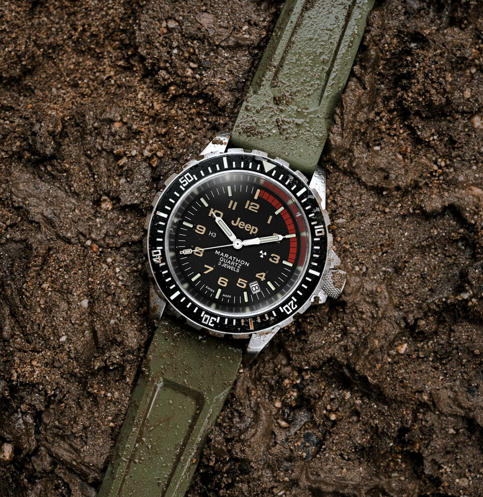 Marathon x Jeep® 41mm Rubicon — Diver's Watch ETA F06.412 HeavyDrive-PreciDrive
