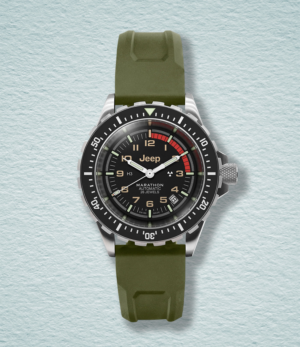 Marathon x Jeep® 41mm Rubicon — Diver's Watch