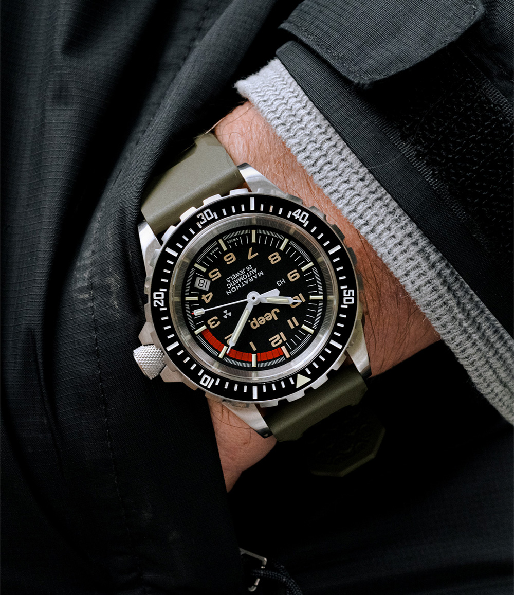 Marathon x Jeep® 41mm Rubicon — Diver's Watch