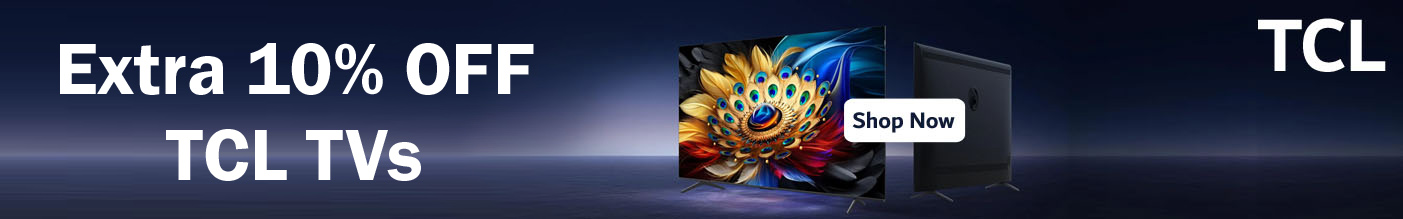 10% Off selected TCL TVs