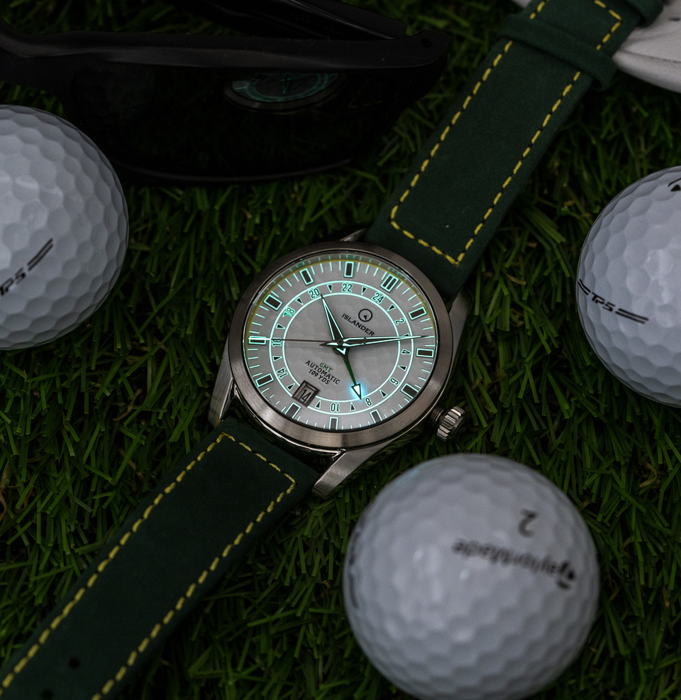 Islander Melville GMT Watch C3 Super-LumiNova