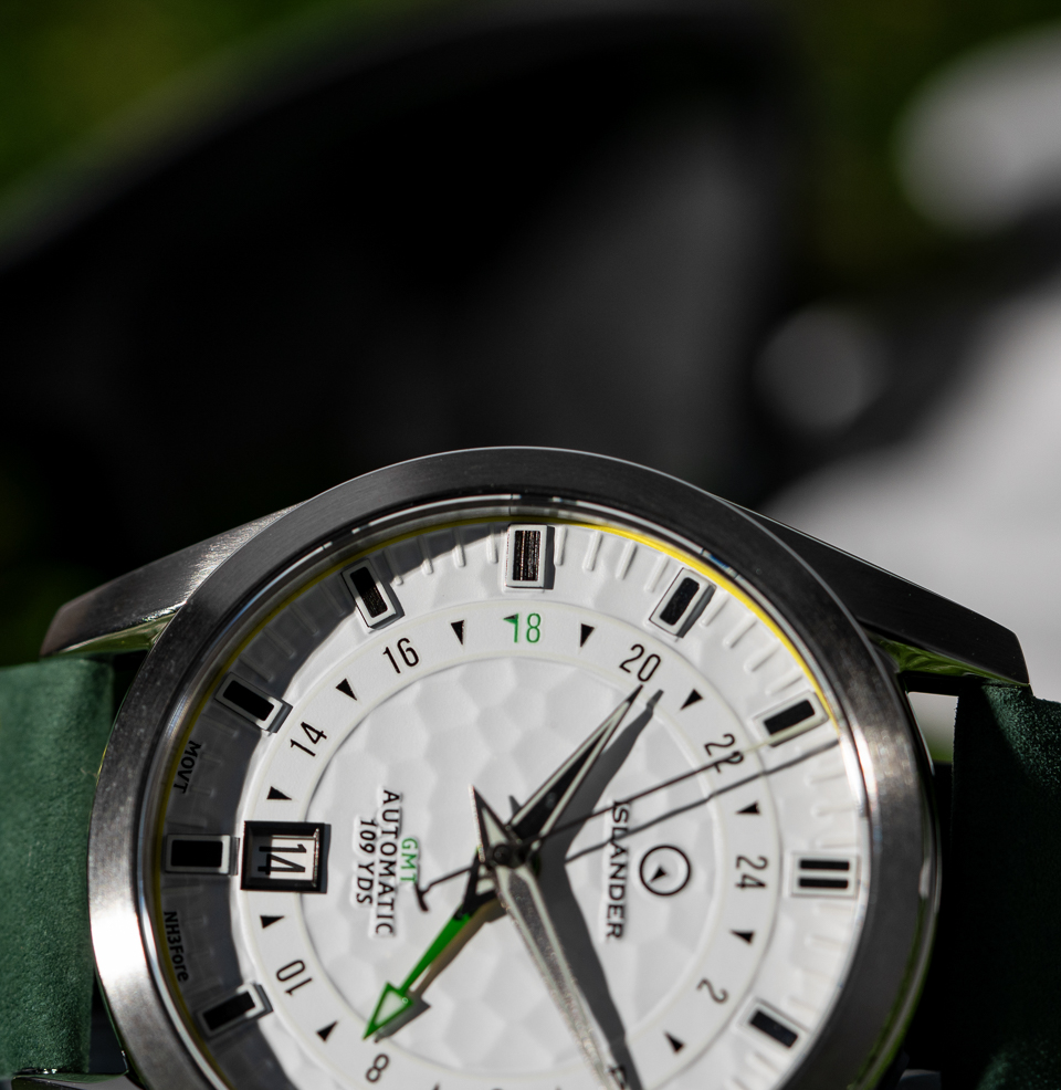 Islander Melville GMT Watch White 