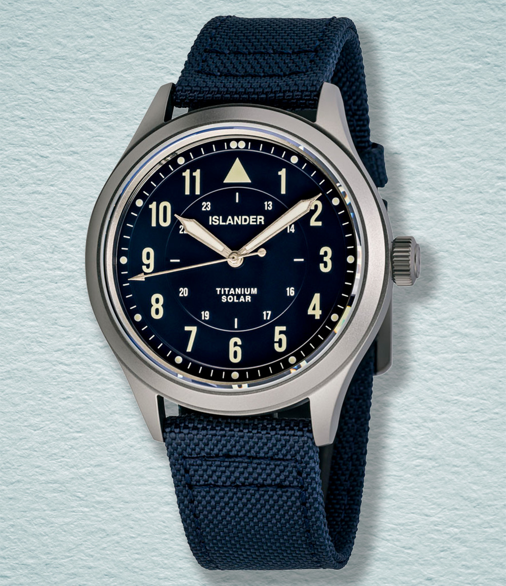 Islander Babylon HV1000 Titanium Solar Field Watch