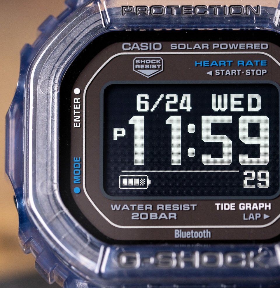 G-Shock G-LIDE GBX-H5600 Watches Notifications on your wrist