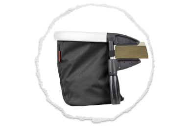 strong lobster claws to clamp on safely to many tables & benches
