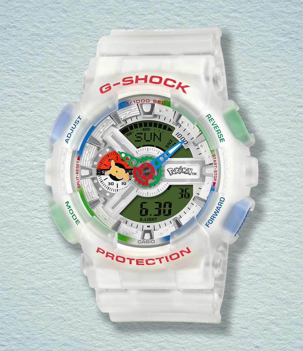 G-SHOCK x Pokémon GA-110PKM-7A — 30th Anniversary