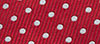 Cravatta a pois della collezione JZ Richards Boulder, Big & Tall - Red/White