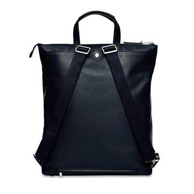 KNOMO Harewood Leather Laptop Tote Backpack - 15" Feature Square Image 1 | knomo.com
