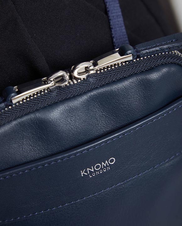 KNOMO Rex Leather Cross-Body Feature Rectangle Image 1 | knomo.com