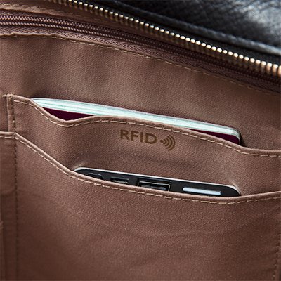 KNOMO Maddox Leather Laptop Tote Bag - 15" Feature Square Image 1 | knomo.com