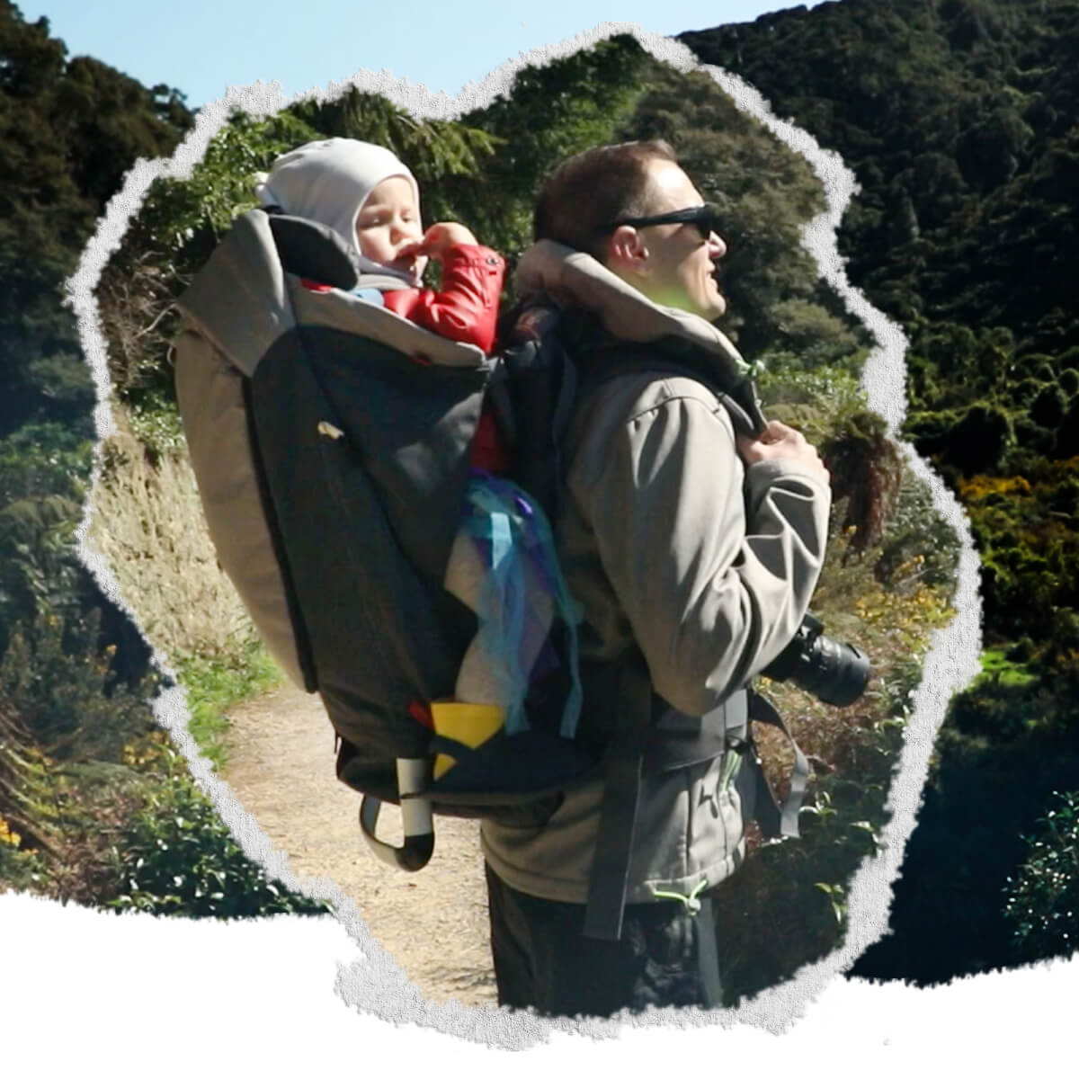 Mochilas ergonómicas para excursión, montaña y senderismo - BABY