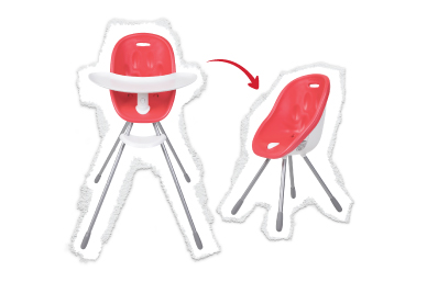 high chair to my chair!