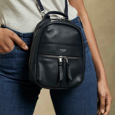 KNOMO Beauchamp XXS Backpack / Cross-Body Feature Square Image 2 | knomo.com
