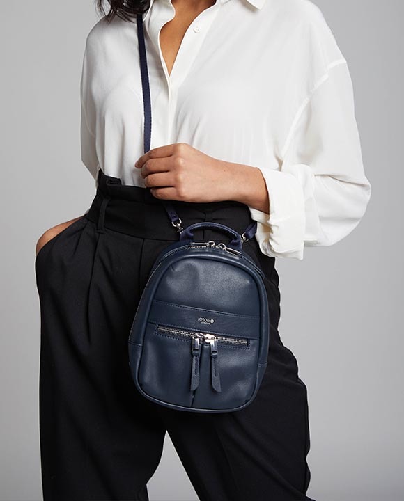 KNOMO Beauchamp XXS Backpack / Cross-Body Feature Rectangle Image 1 | knomo.com
