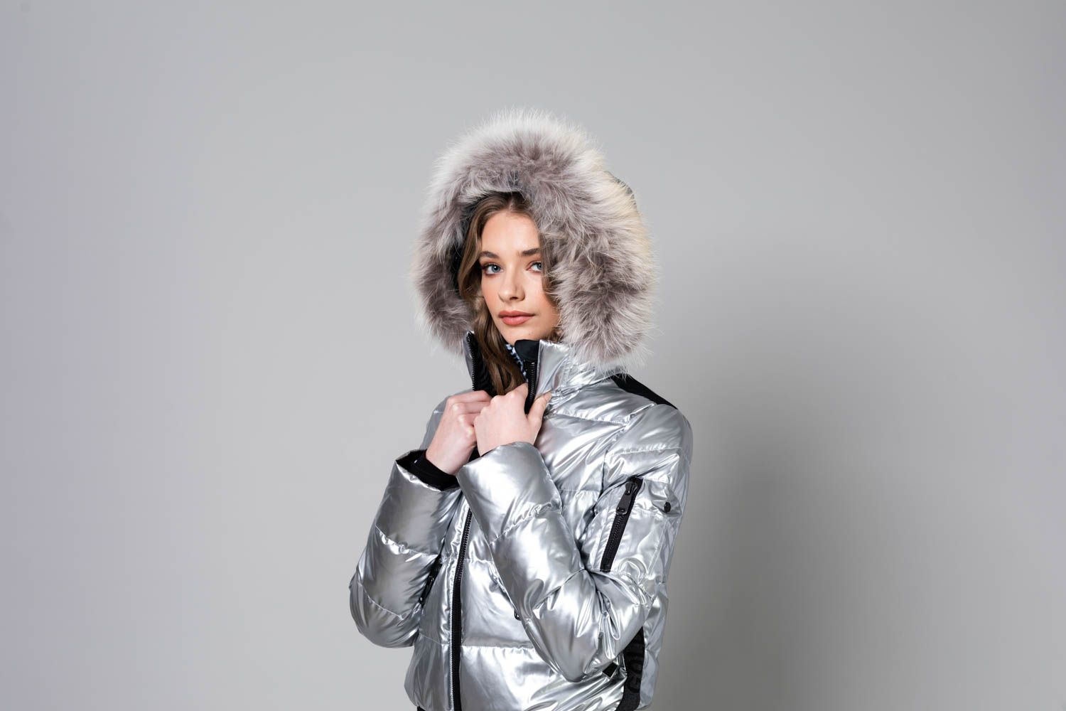 Women's Aura Fur Ski Jacket