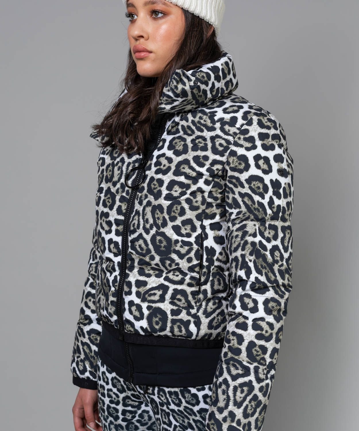 Women's Sunna Snow Leopard Print Ski Jacket Sale