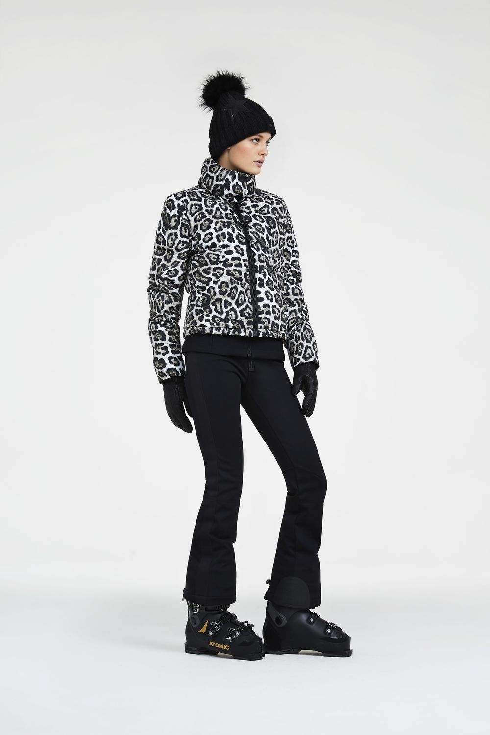 Women's Sunna Snow Leopard Print Ski Jacket Sale