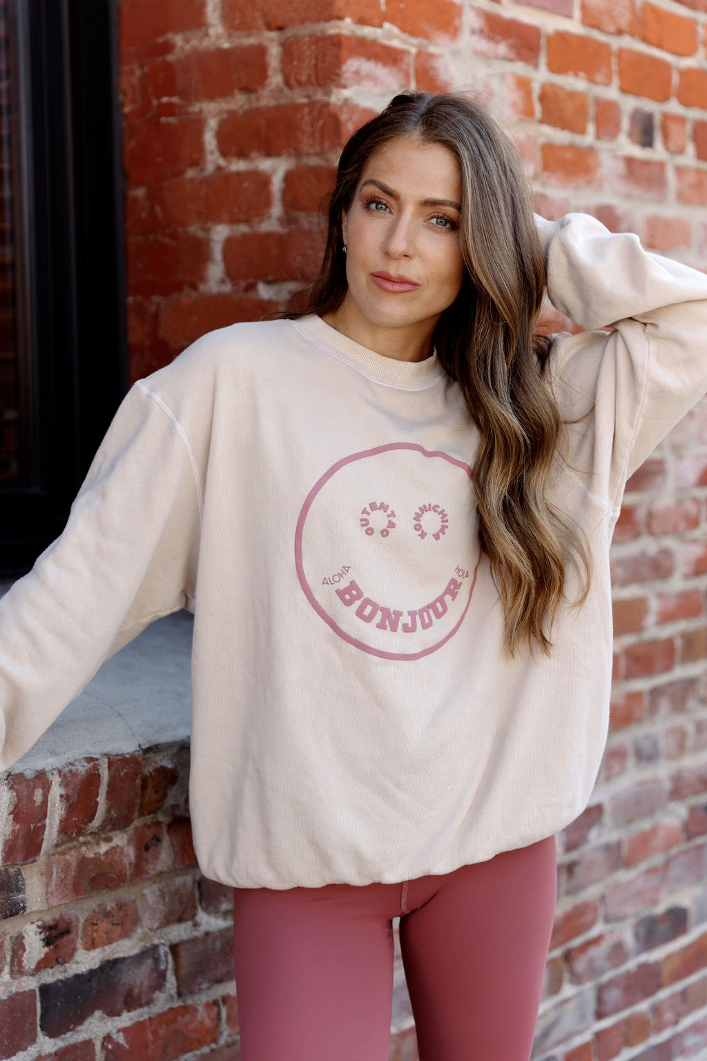 Bonjour Logo Sweatshirt