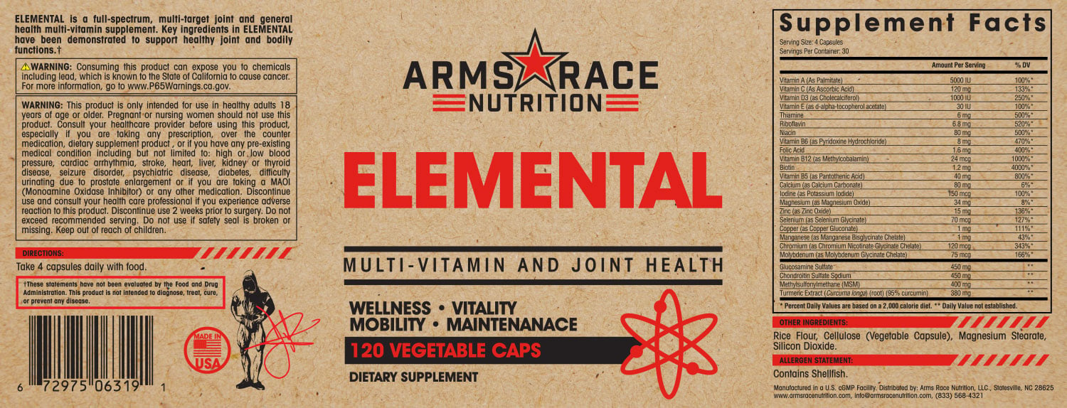 Multi-Vitamin and Joint Health