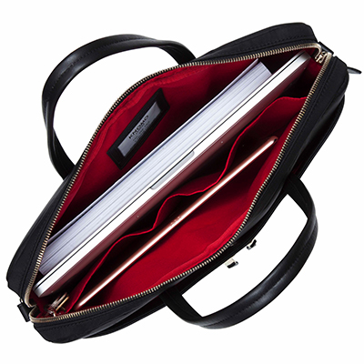 KNOMO Hanover Laptop Briefcase - 14" Feature Square Image 1 | knomo.com