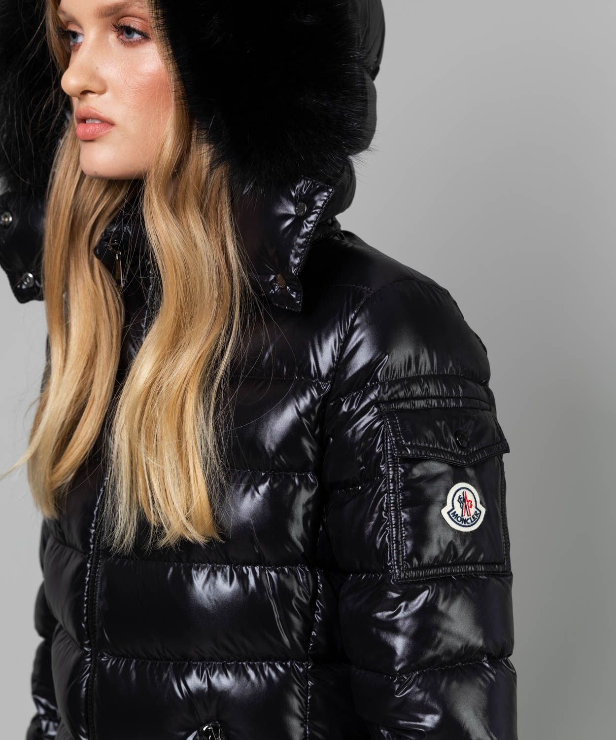 Women's Hooded Fur Badyfur Jacket