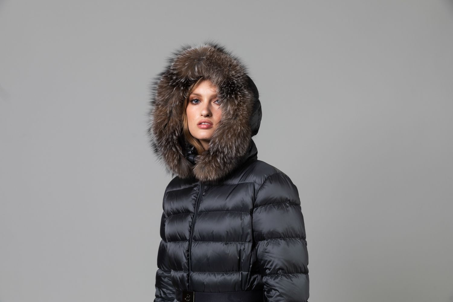 Women's Tinuv Down Fur Hood Coat