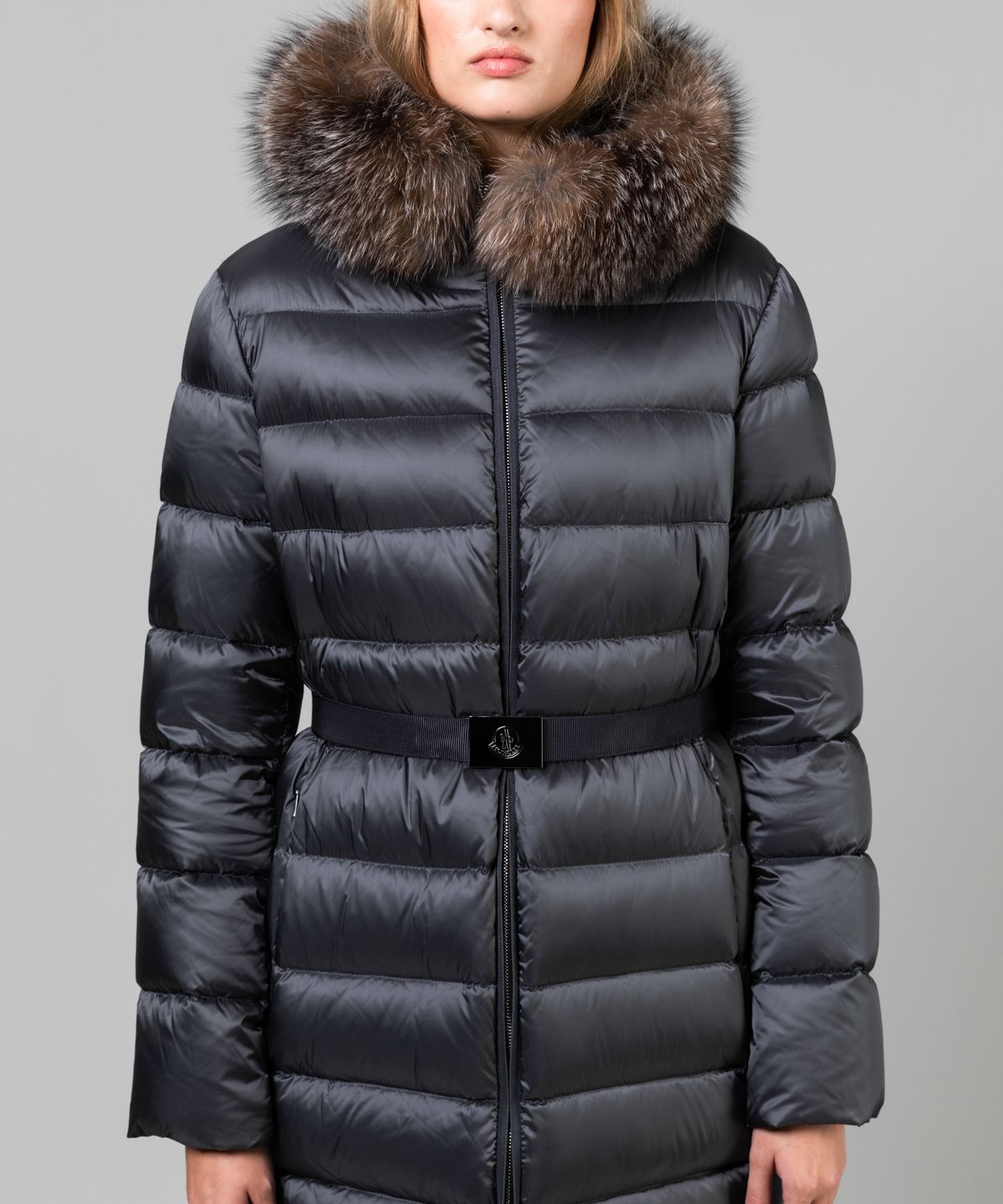 moncler coat with fur hood womens