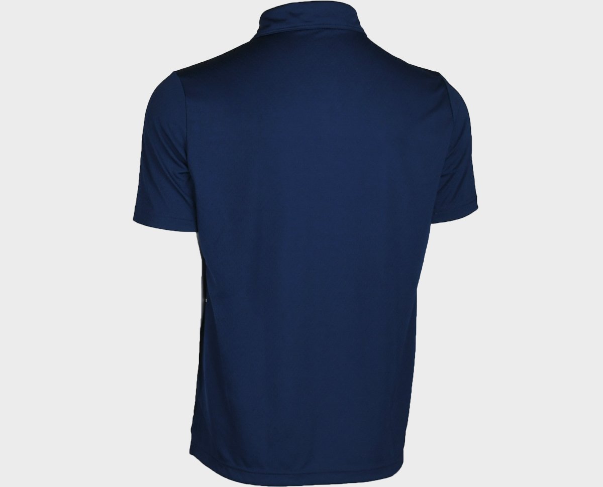 Men's Polo - Navy - Back View Extra Large Size