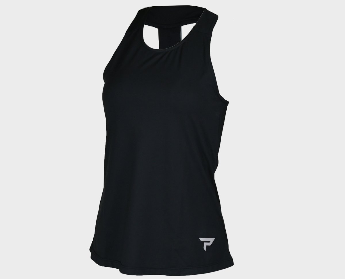 Women's Performance Racerback Tank - Black - Extra Large Size