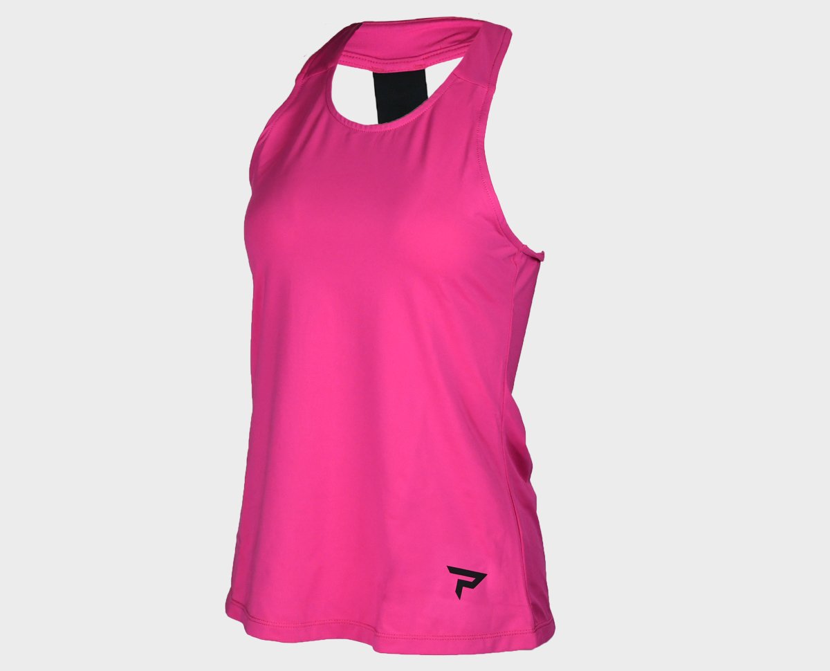 Women's Performance Racerback Tank - Fuchsia - Extra Extra Large Size