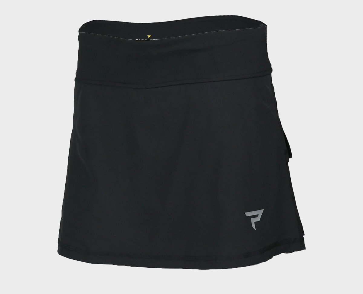 Women's Performance Skort - Black - Front View - Extra Large Size