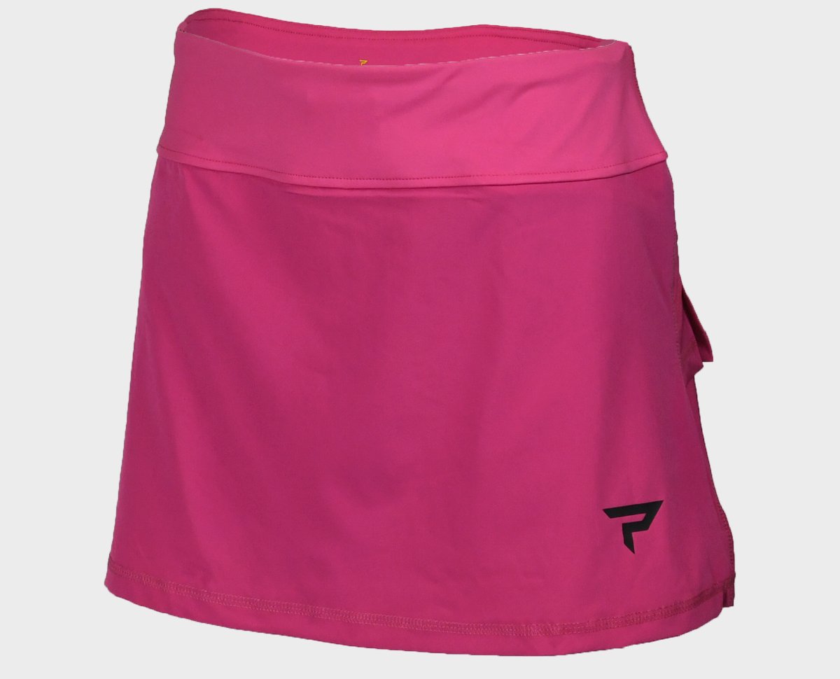 Women's Performance Skort - Fuchsia - Front View - Extra Extra Large Size