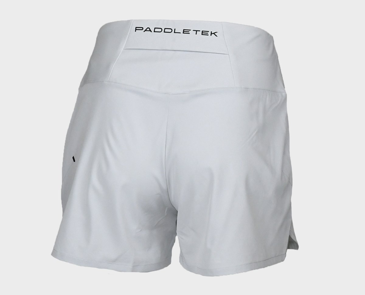 Women's Performance Shorts - Glacier Gray - Back View - Medium Size
