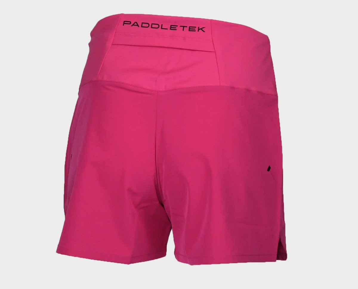 Women's Performance Shorts - Fuchsia - Back View - Extra Extra Large Size