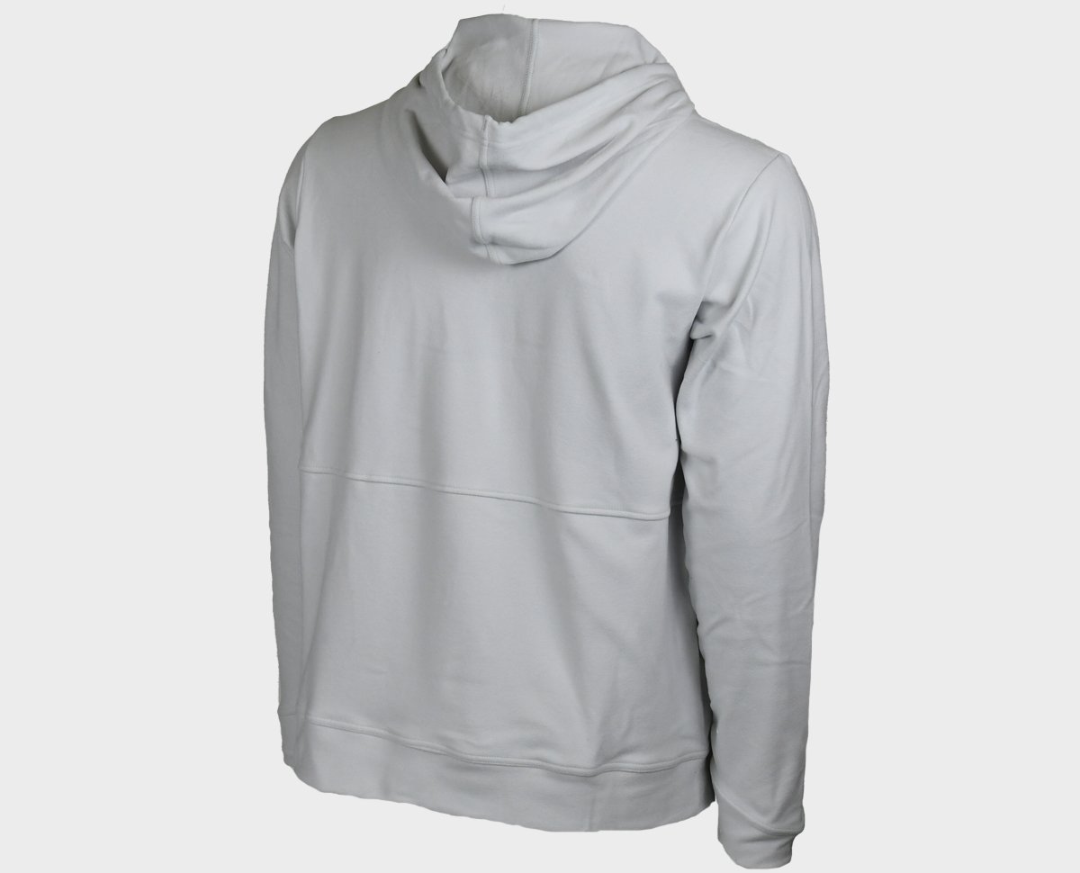 Performance Hoodie - Glacier Gray - Back View - Medium Size