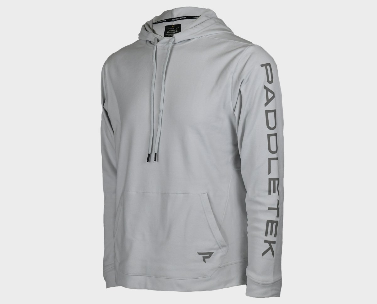 Performance Hoodie - Glacier Gray - Front View - Large Size