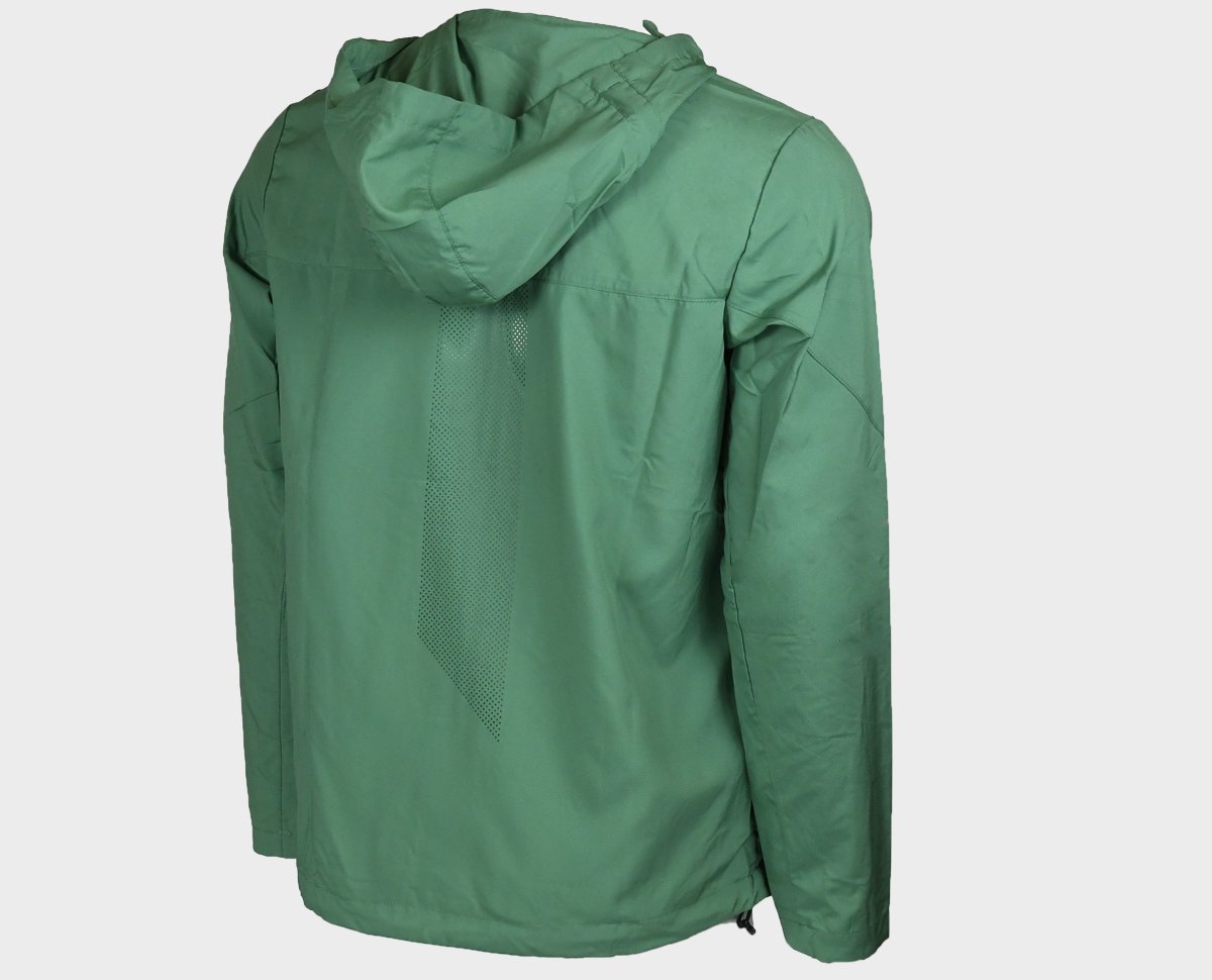 Performance Windbreaker - Jade - Back View - Large Size