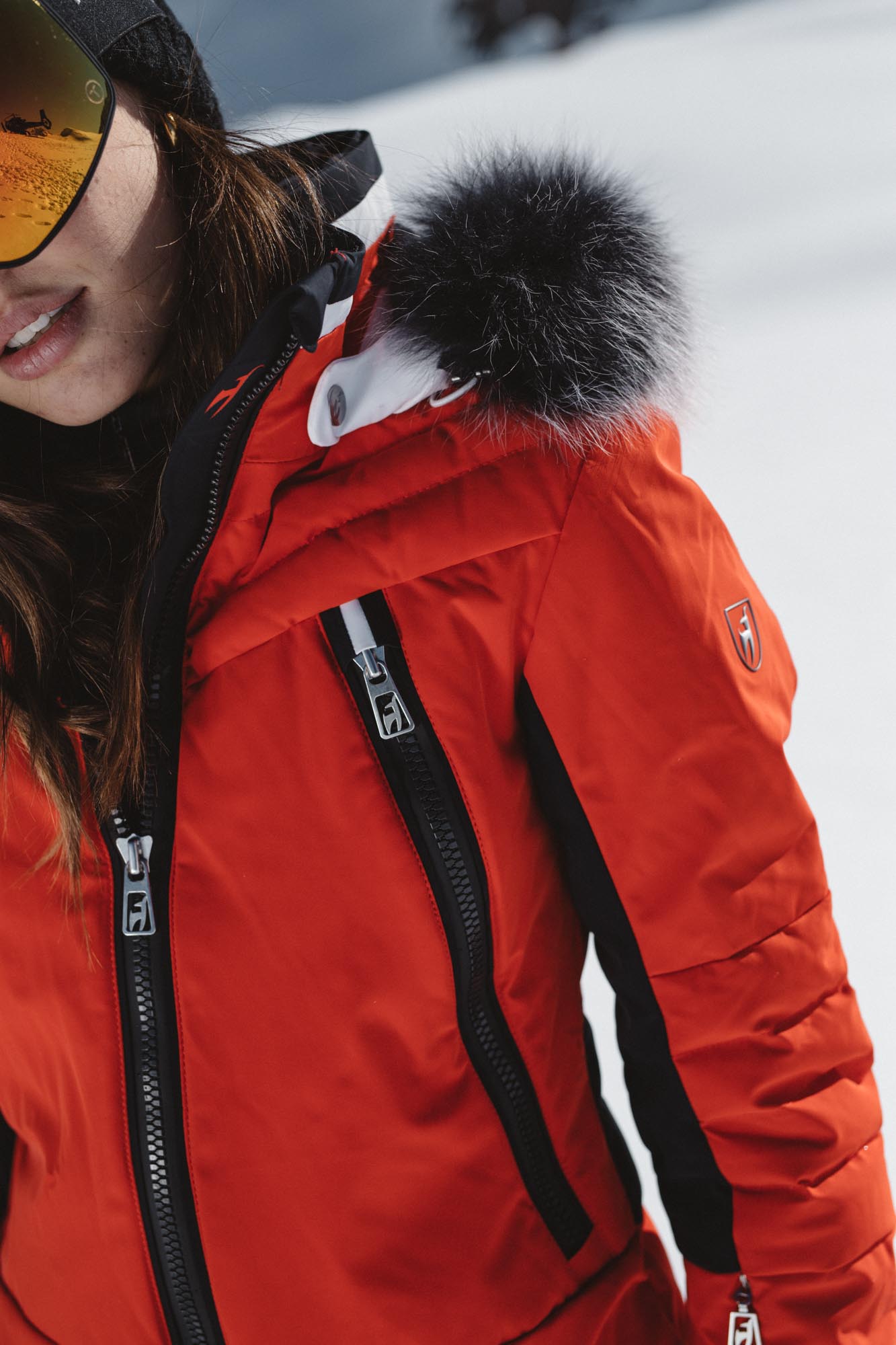 Women's Cosima Fur Ski Jacket Sale